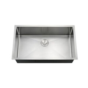 Zero Radius Kitchen Sink